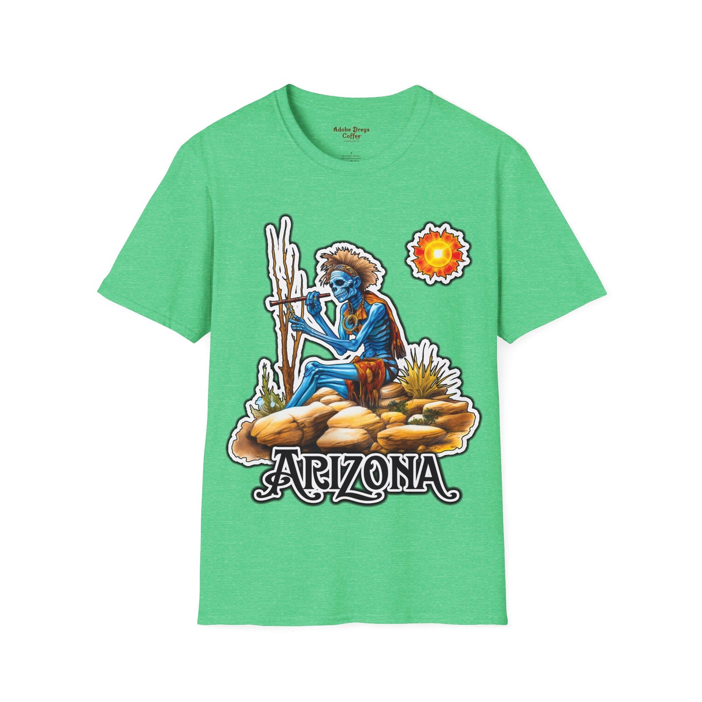 "Fun in the Arizona Sun!" Unisex Softstyle T-Shirt from Adobe Dregs Coffee Stash™