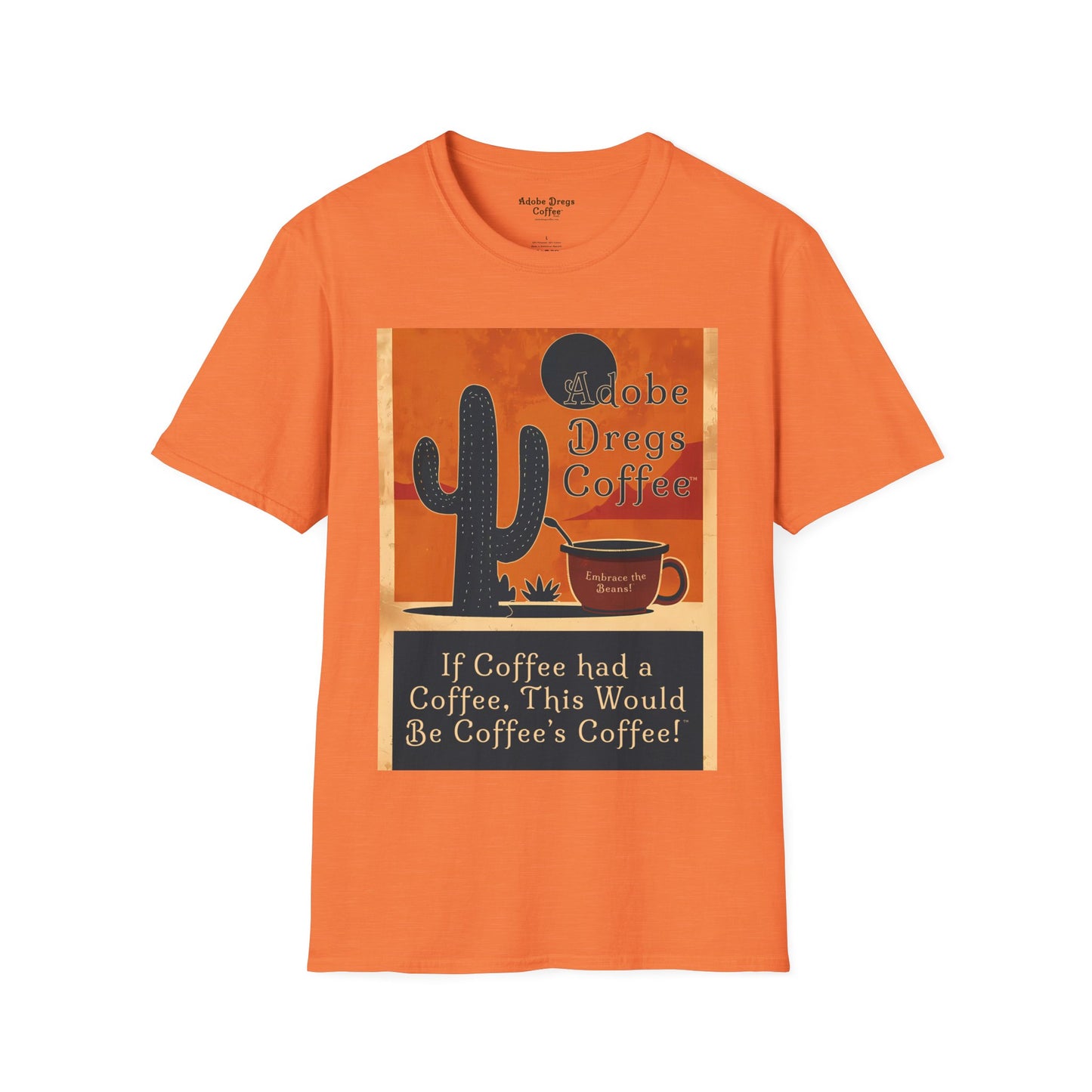 "Cacti & A'Cuppa" - Unisex Softstyle T-Shirt