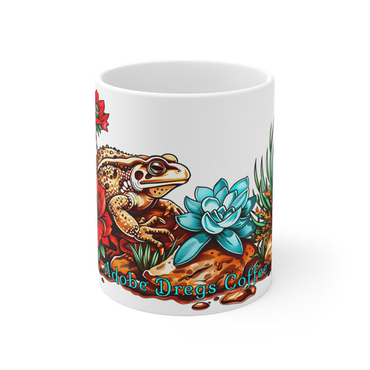 "Printz Ribitz" 11oz Coffee Mug, from Adobe Dregs Coffee Stash™