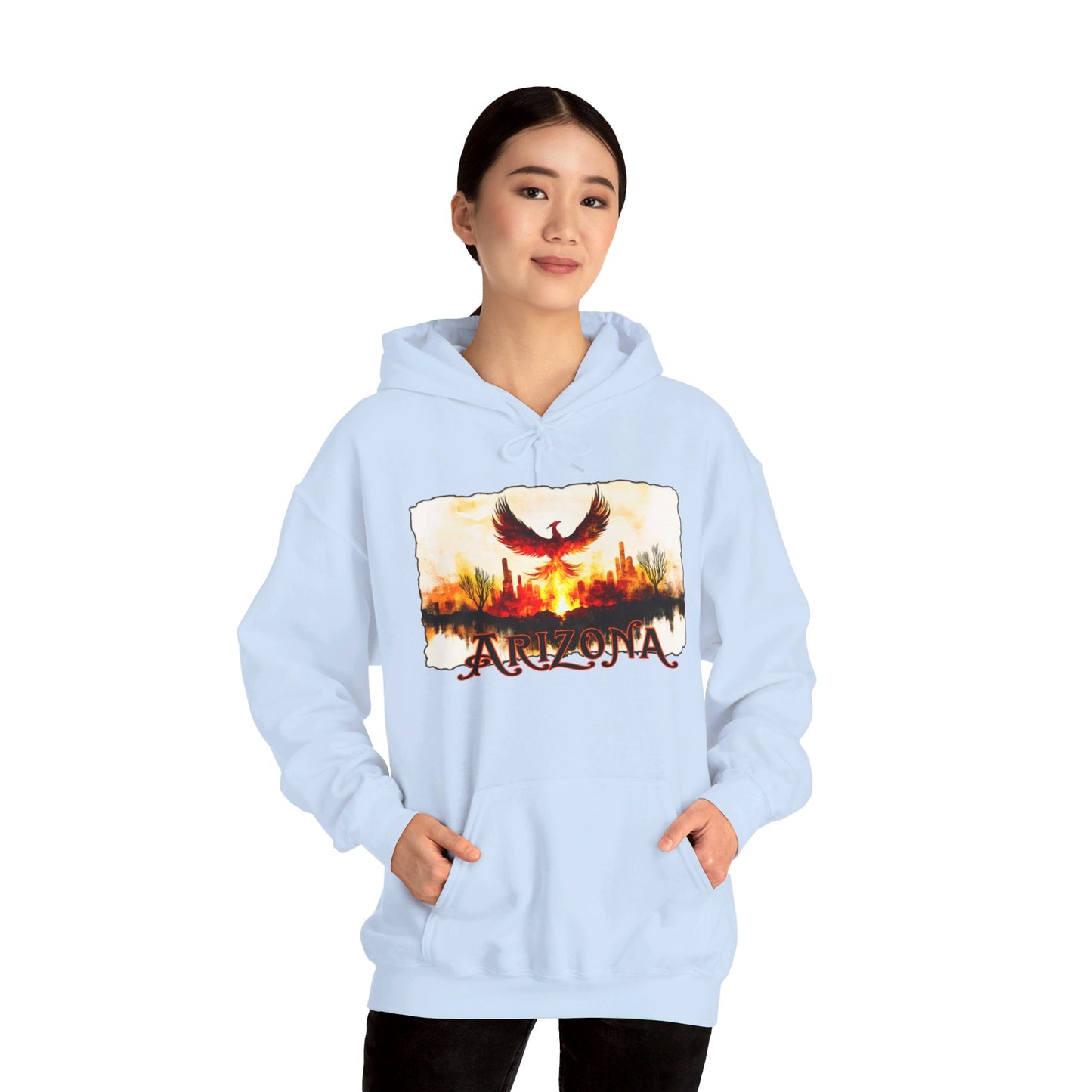 "Aloft" Unisex Heavy Blend™ Hooded Sweatshirt