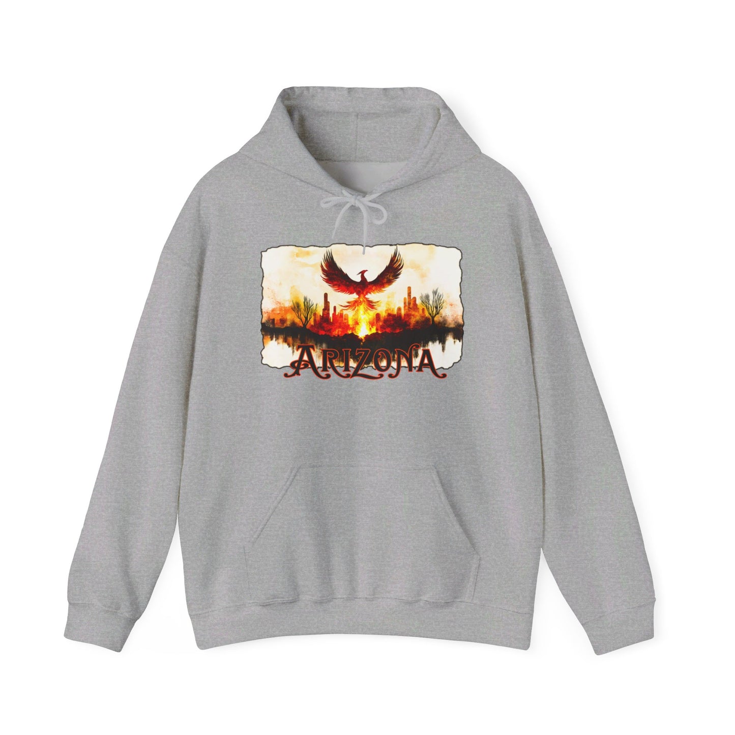 "Aloft" Unisex Heavy Blend™ Hooded Sweatshirt