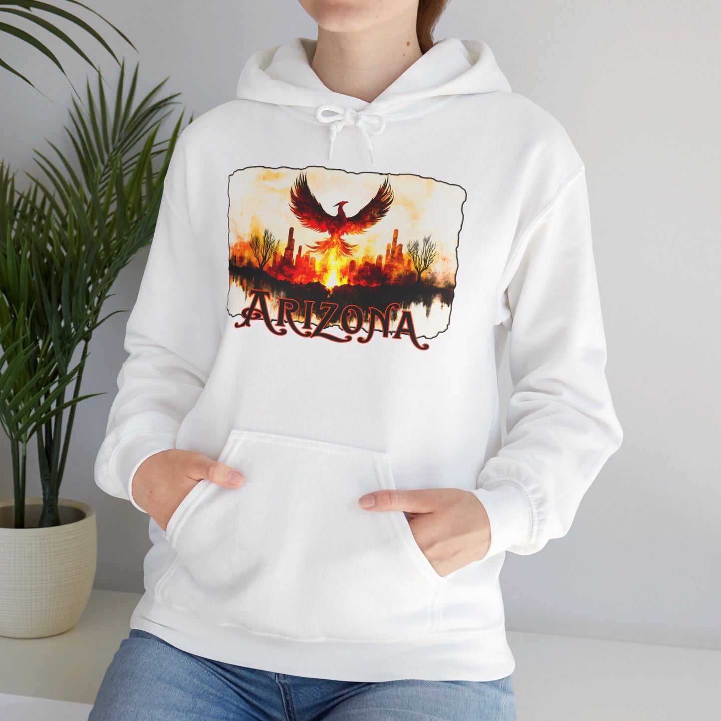 "Aloft" Unisex Heavy Blend™ Hooded Sweatshirt