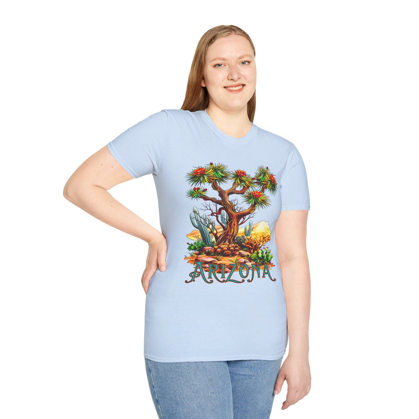 "Josh U-A-Tree" Unisex Softstyle T-Shirt from Adobe Dregs Coffee Stash™