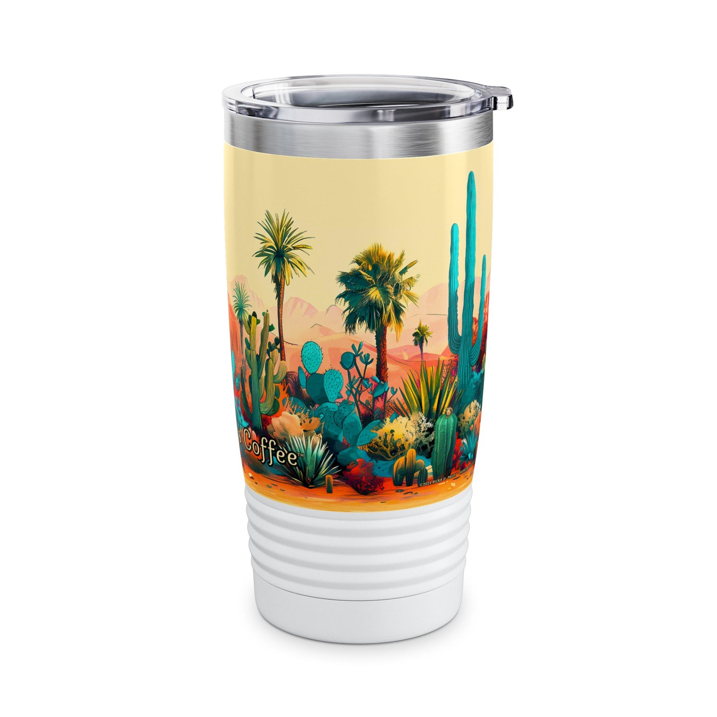 Magical Mirage from Adobe Dregs Coffee: Ringneck Tumbler, 20oz