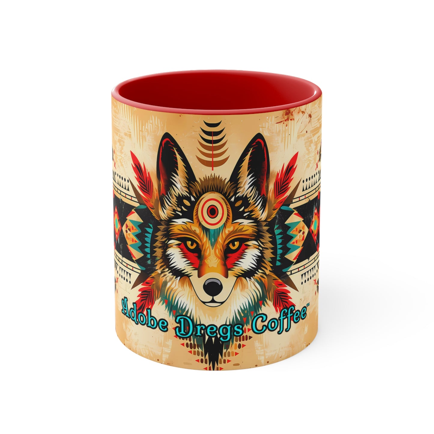 Song of the Wolf Accent Coffee Mug, 11oz from Adobe Dregs Coffee