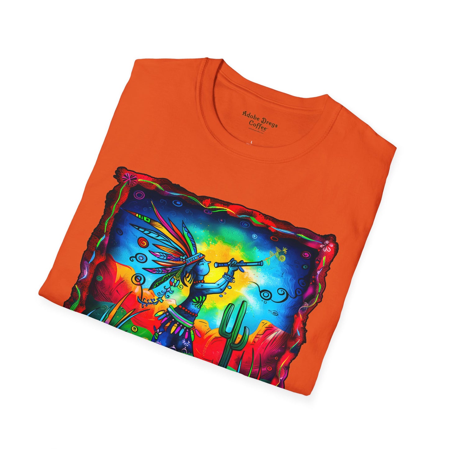 "Reverence" Unisex Softstyle T-Shirt from Adobe Dregs Coffee Stash™