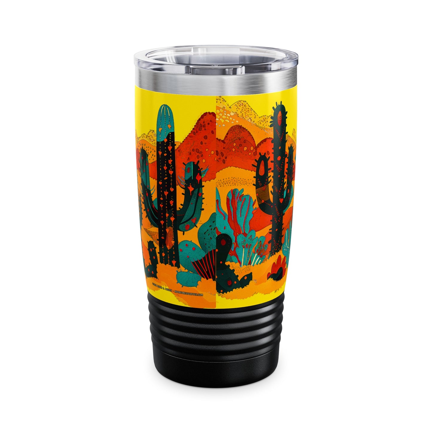 Desert Fantasy from Adobe Dregs Coffee: Ringneck Tumbler, 20oz