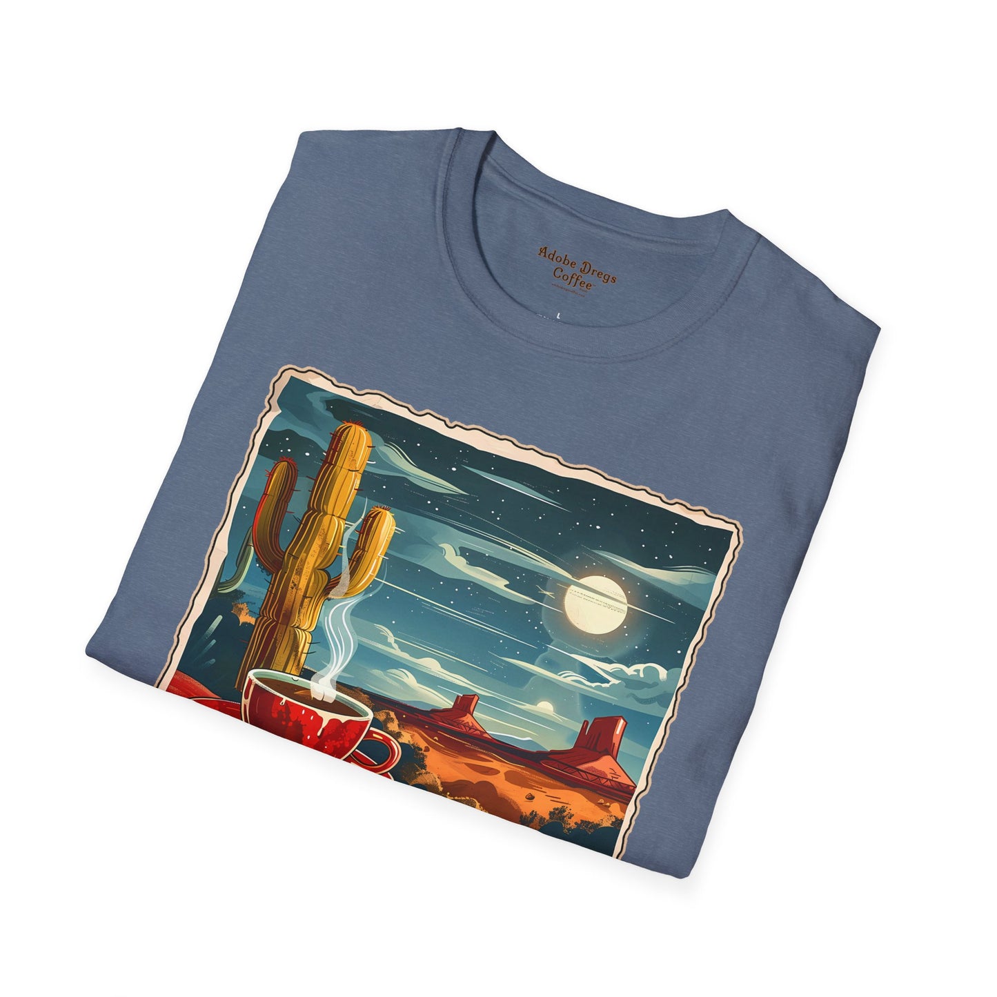 "Java Moon" - Unisex Softstyle T-Shirt