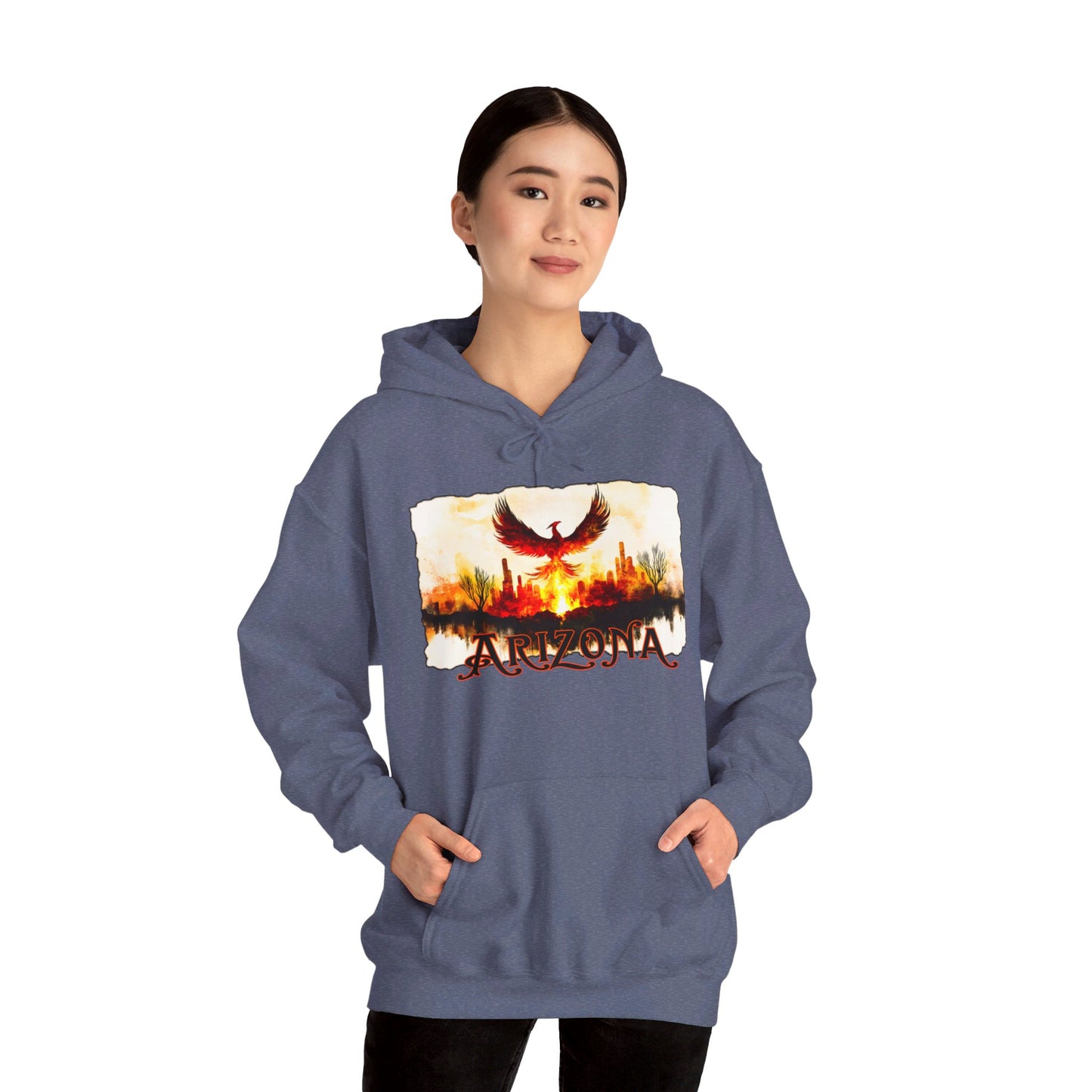 "Aloft" Unisex Heavy Blend™ Hooded Sweatshirt