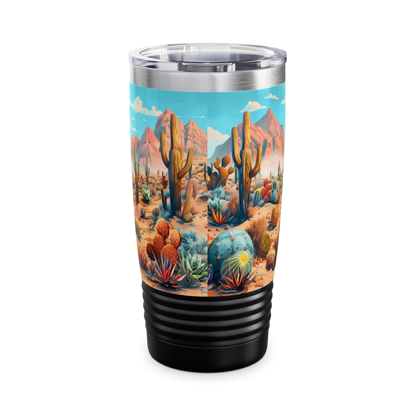 Desert Bloom from Adobe Dregs Coffee: Ringneck Tumbler, 20oz