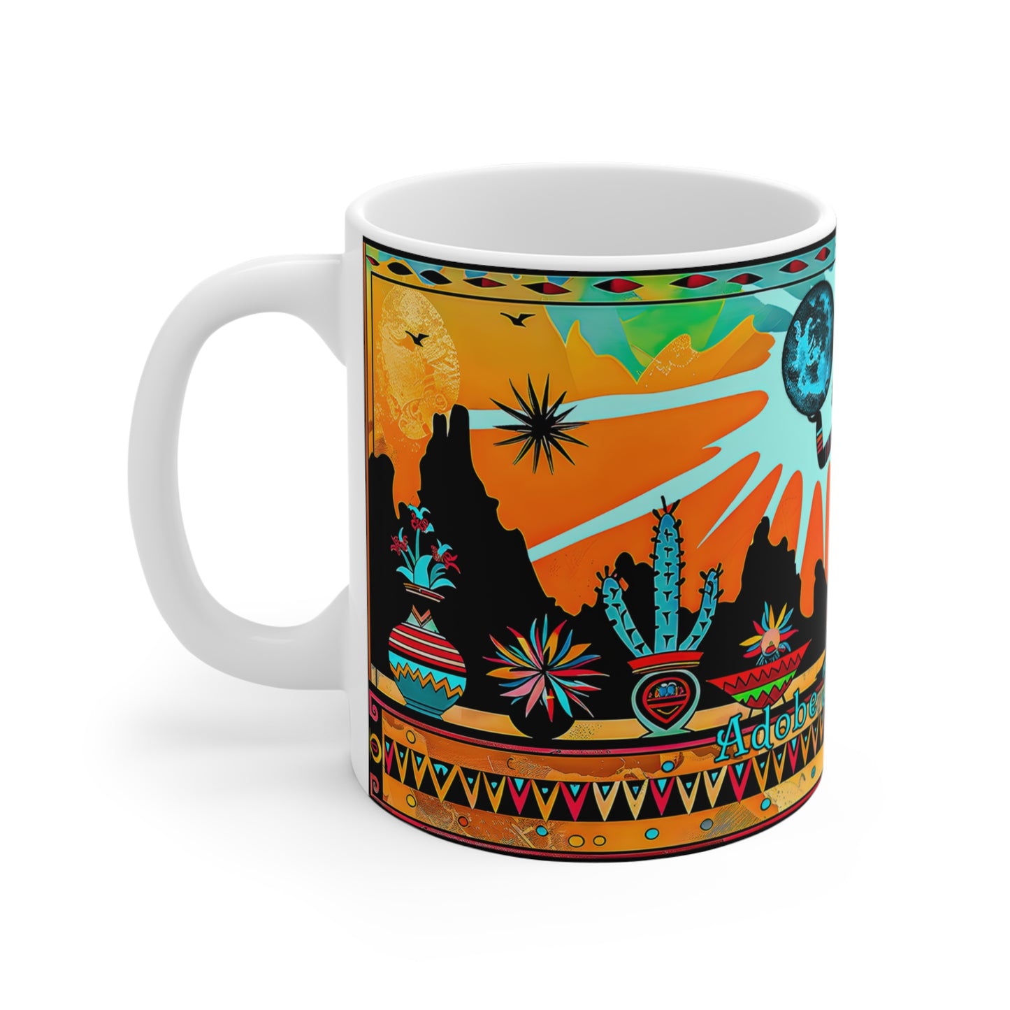 "Keeper of the Full Moon" 11oz Coffee Mug, from Adobe Dregs Coffee Stash™