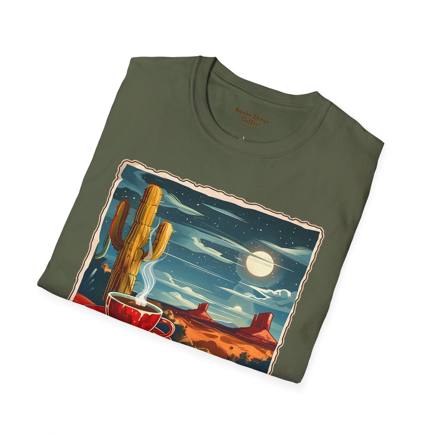 "Java Moon" - Unisex Softstyle T-Shirt