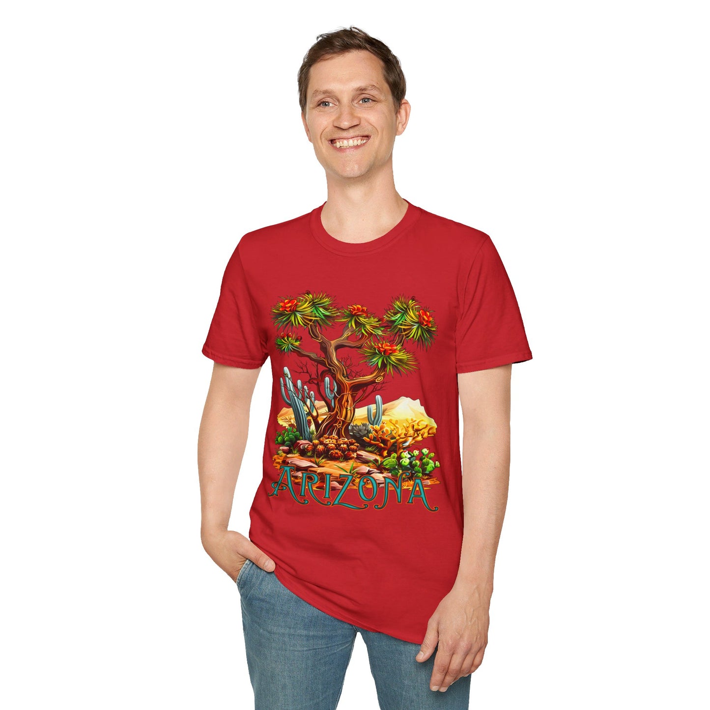 "Josh U-A-Tree" Unisex Softstyle T-Shirt from Adobe Dregs Coffee Stash™