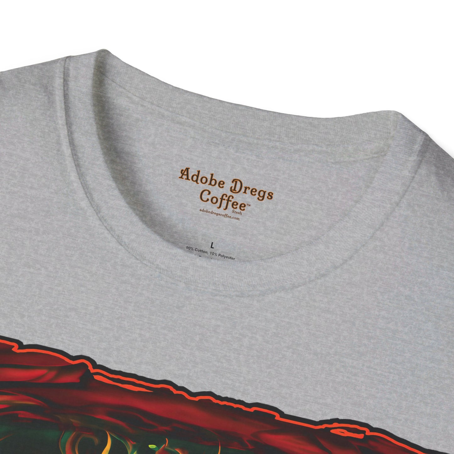 "Beware the Pumpkin Patch..." Unisex Softstyle T-Shirt from Adobe Dregs Coffee Stash™