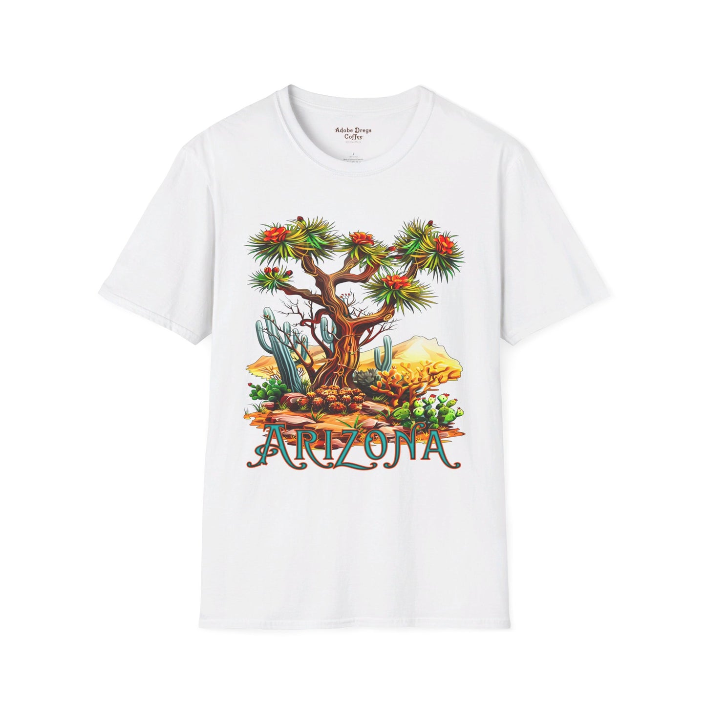 "Josh U-A-Tree" Unisex Softstyle T-Shirt from Adobe Dregs Coffee Stash™