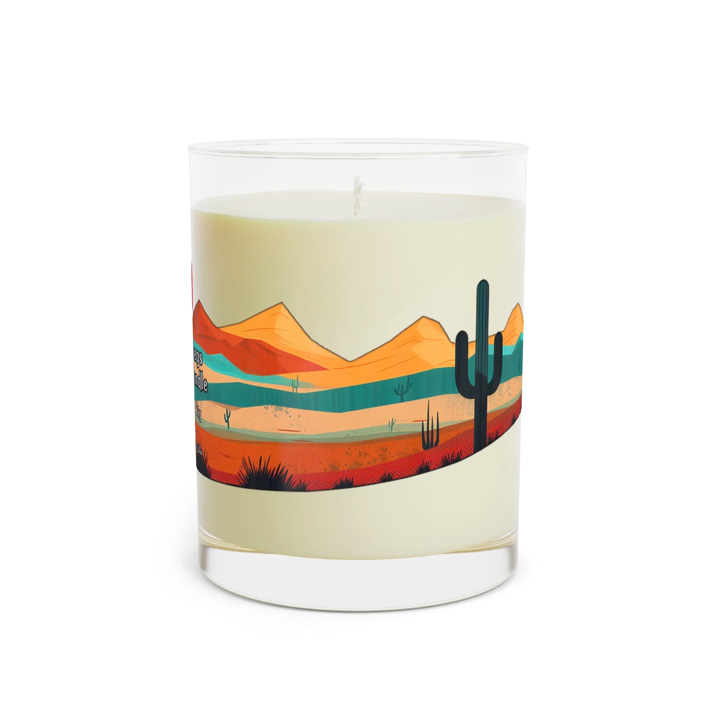 Adobe Dregs™ White Tea & Fig Scented Candle - Full Glass, 11oz