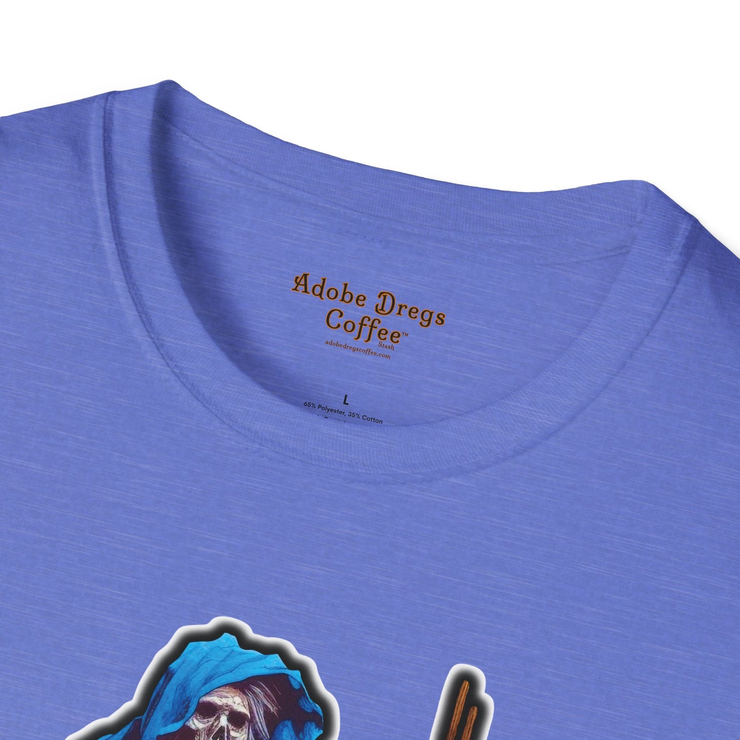 "Lone SkinWalker" Unisex Softstyle T-Shirt from Adobe Dregs Coffee Stash™