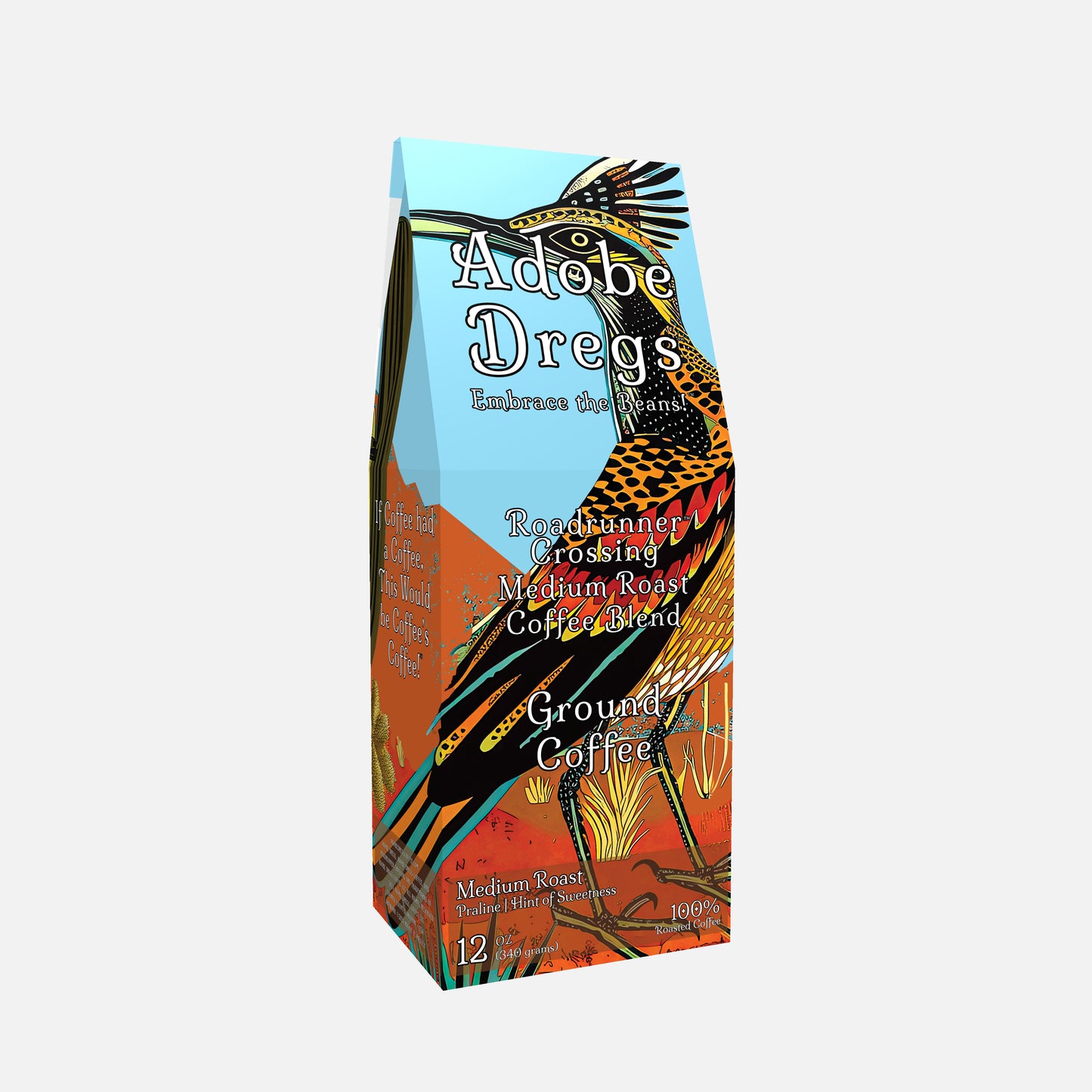 Adobe Dregs™ Roadrunner Crossing™ Ground Coffee Blend (Medium Roast)