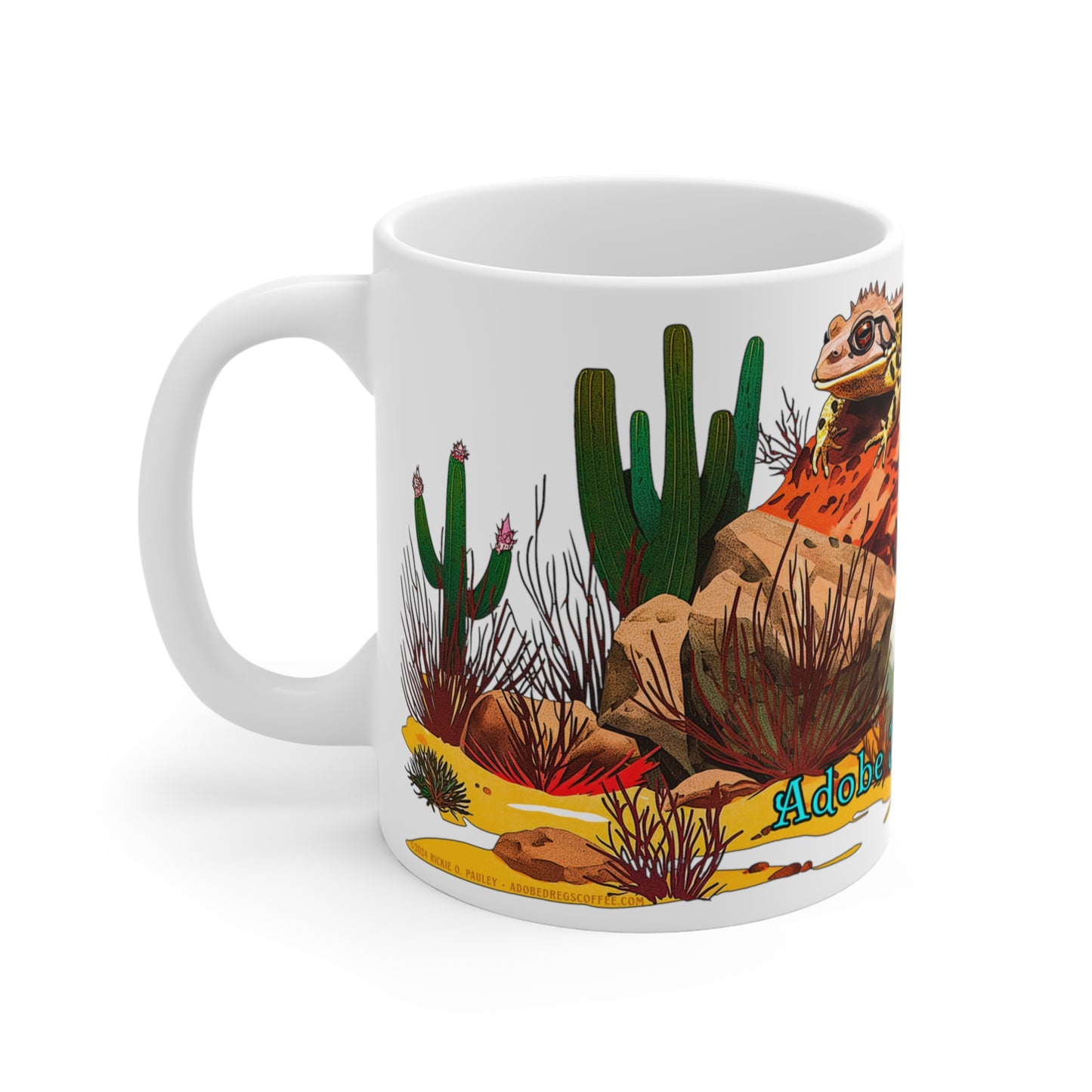 "Toadsters" 11oz Coffee Mug, from Adobe Dregs Coffee Stash™