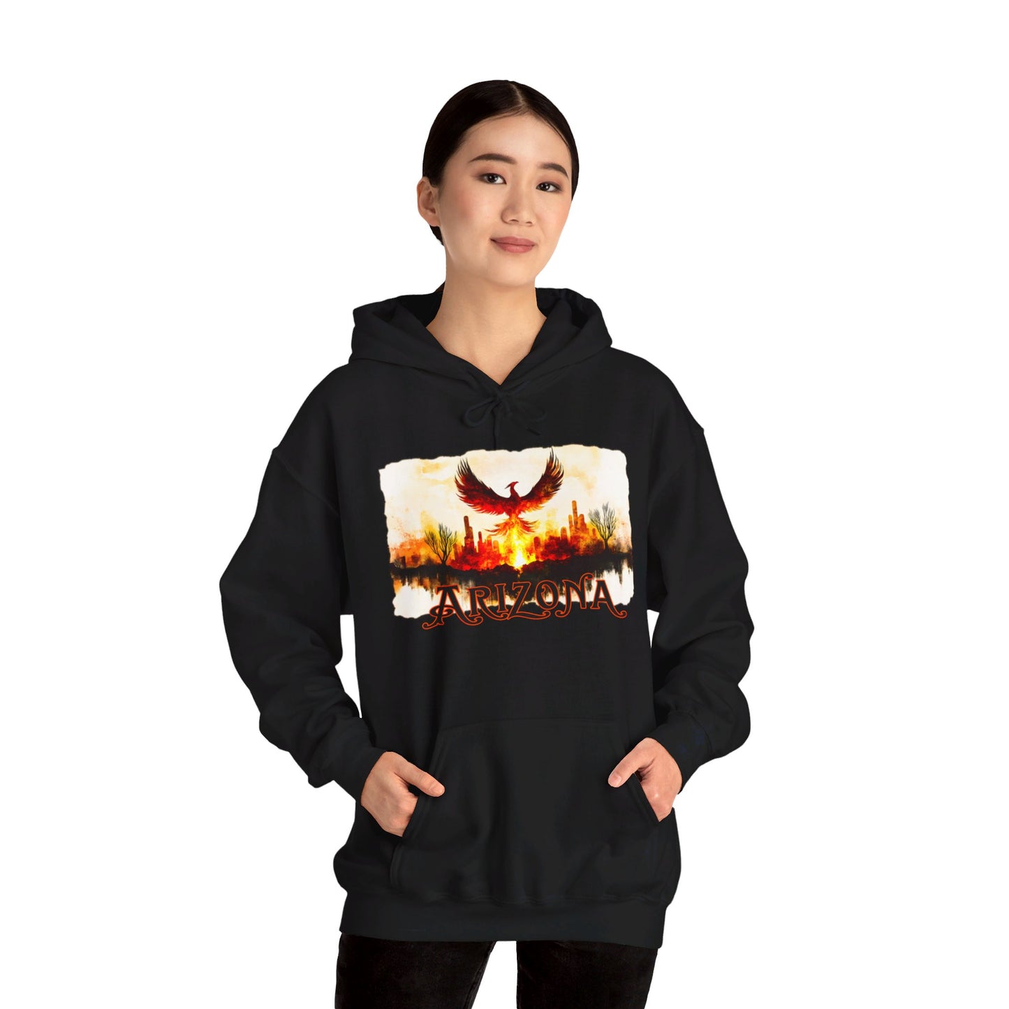 "Aloft" Unisex Heavy Blend™ Hooded Sweatshirt