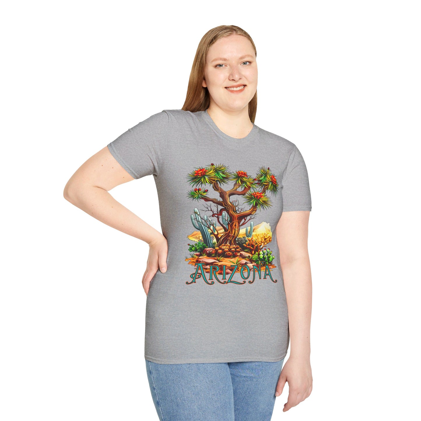 "Josh U-A-Tree" Unisex Softstyle T-Shirt from Adobe Dregs Coffee Stash™