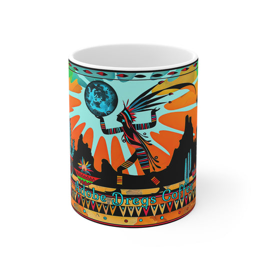 "Keeper of the Full Moon" 11oz Coffee Mug, from Adobe Dregs Coffee Stash™