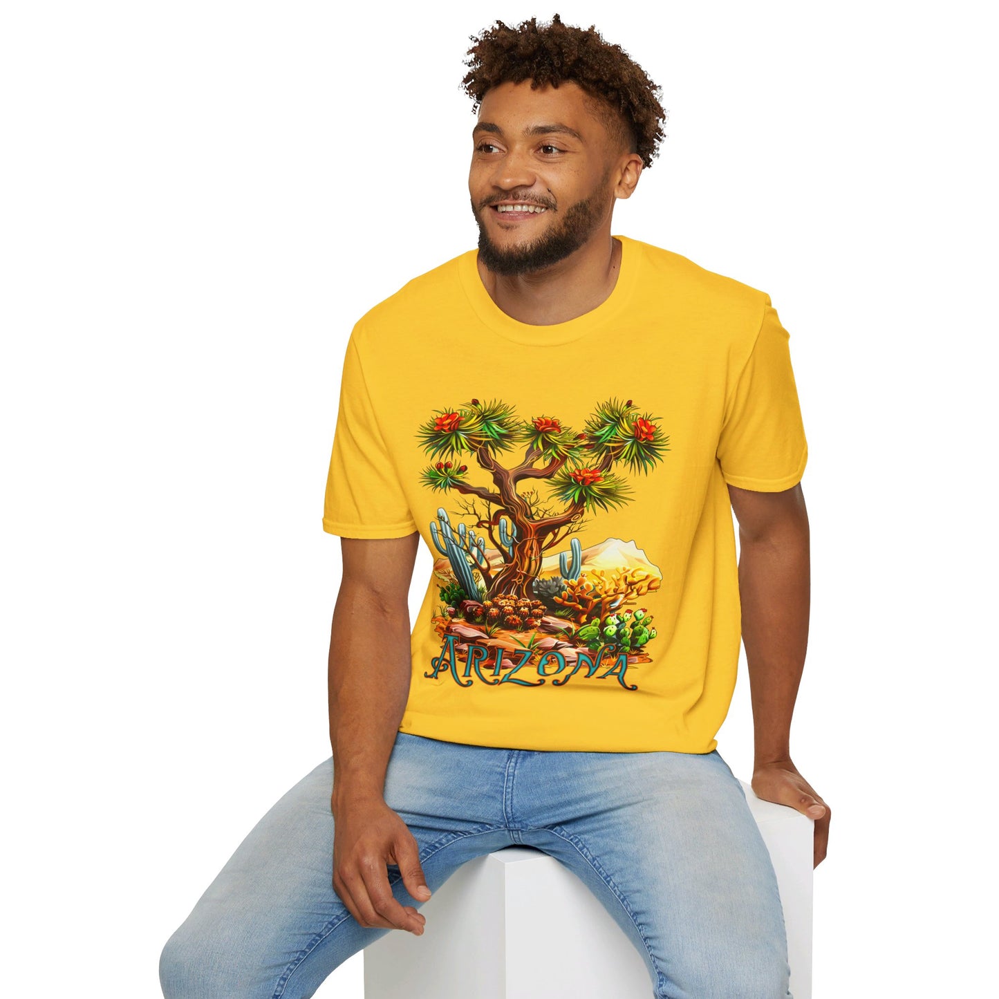 "Josh U-A-Tree" Unisex Softstyle T-Shirt from Adobe Dregs Coffee Stash™