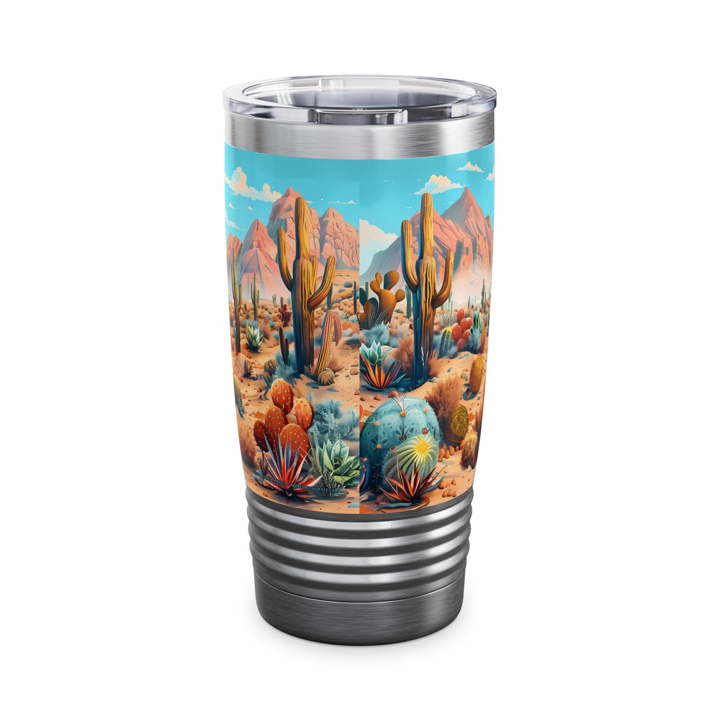 Desert Bloom from Adobe Dregs Coffee: Ringneck Tumbler, 20oz