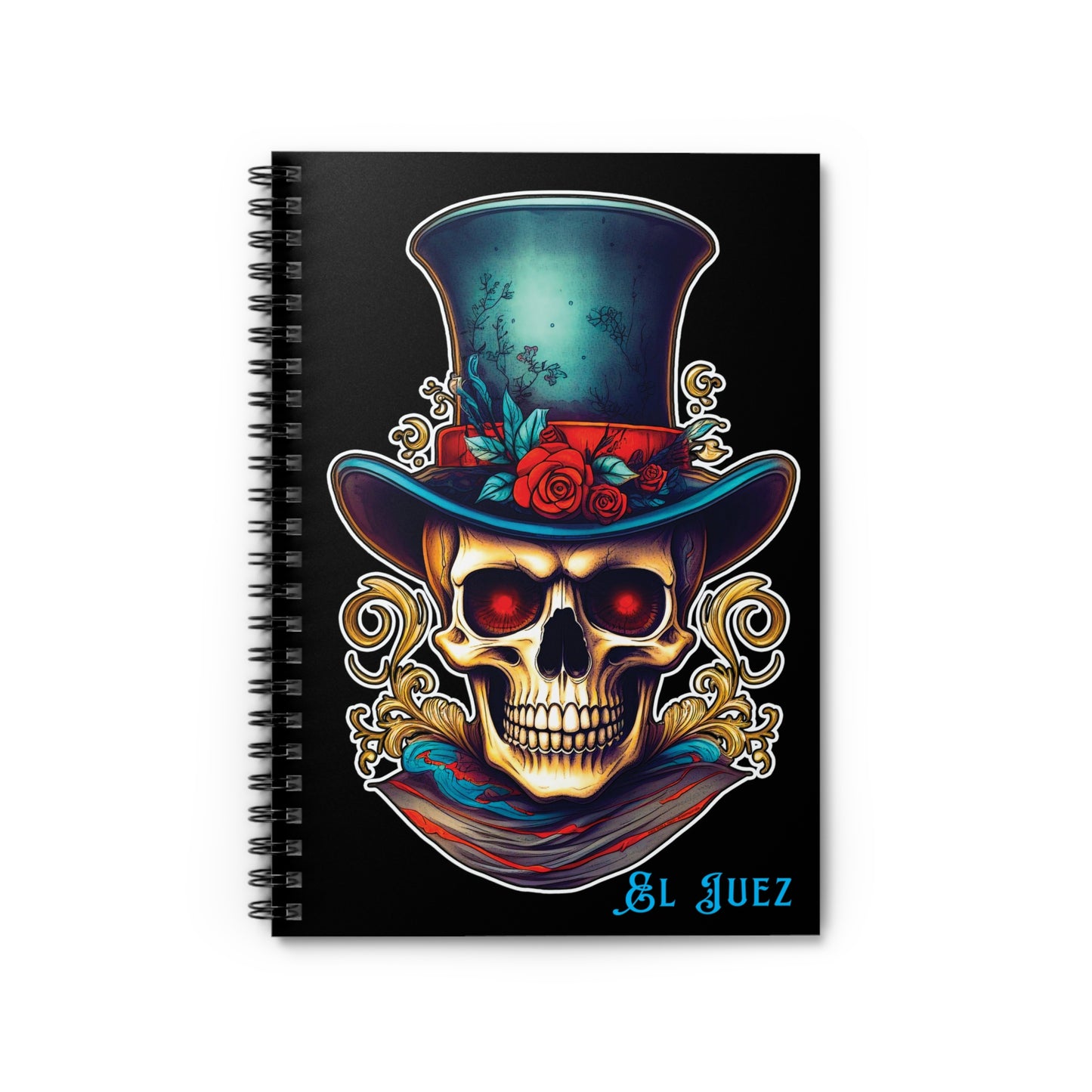 "El Juez" Spiral Notebook - Ruled Line From Adobe Dregs Coffee Stash™