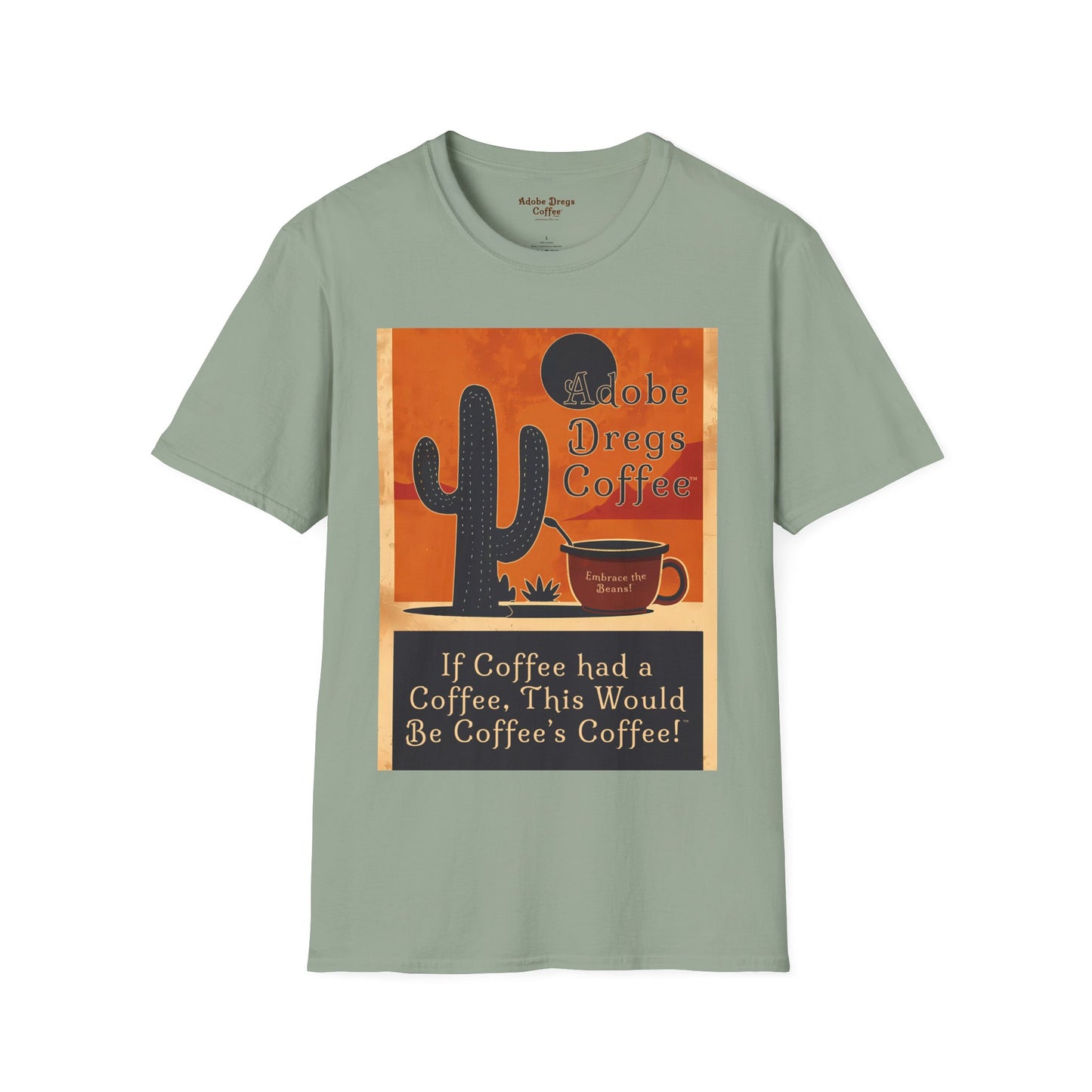 "Cacti & A'Cuppa" - Unisex Softstyle T-Shirt