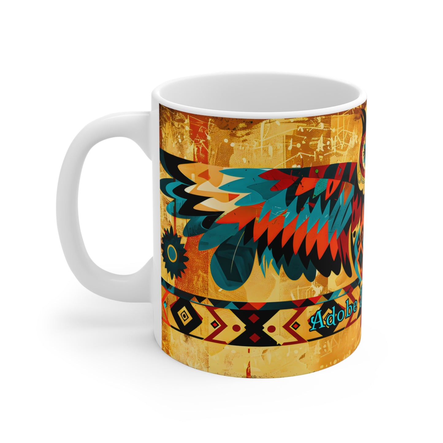 "Spread Your Wings" 11oz Coffee Mug, from Adobe Dregs Coffee Stash™