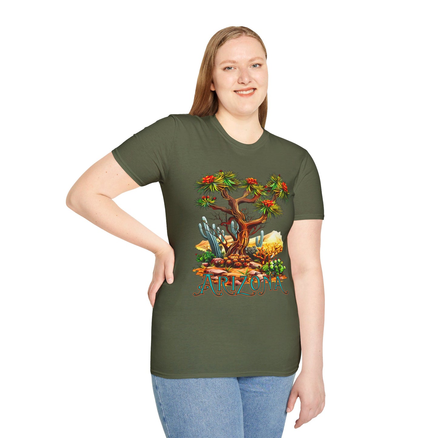 "Josh U-A-Tree" Unisex Softstyle T-Shirt from Adobe Dregs Coffee Stash™