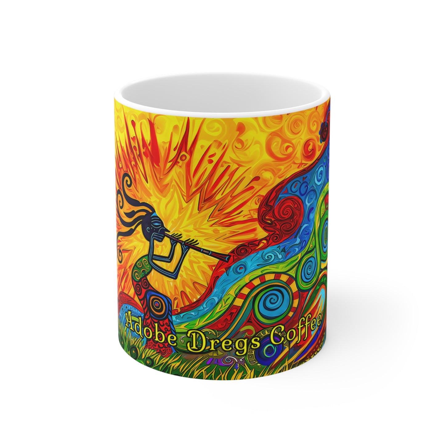 "Kokoo" 11oz Coffee Mug, from Adobe Dregs Coffee Stash™