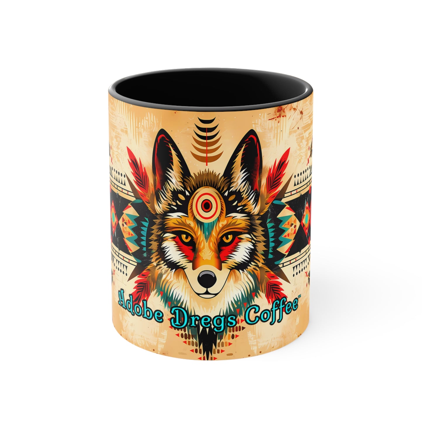 Song of the Wolf Accent Coffee Mug, 11oz from Adobe Dregs Coffee