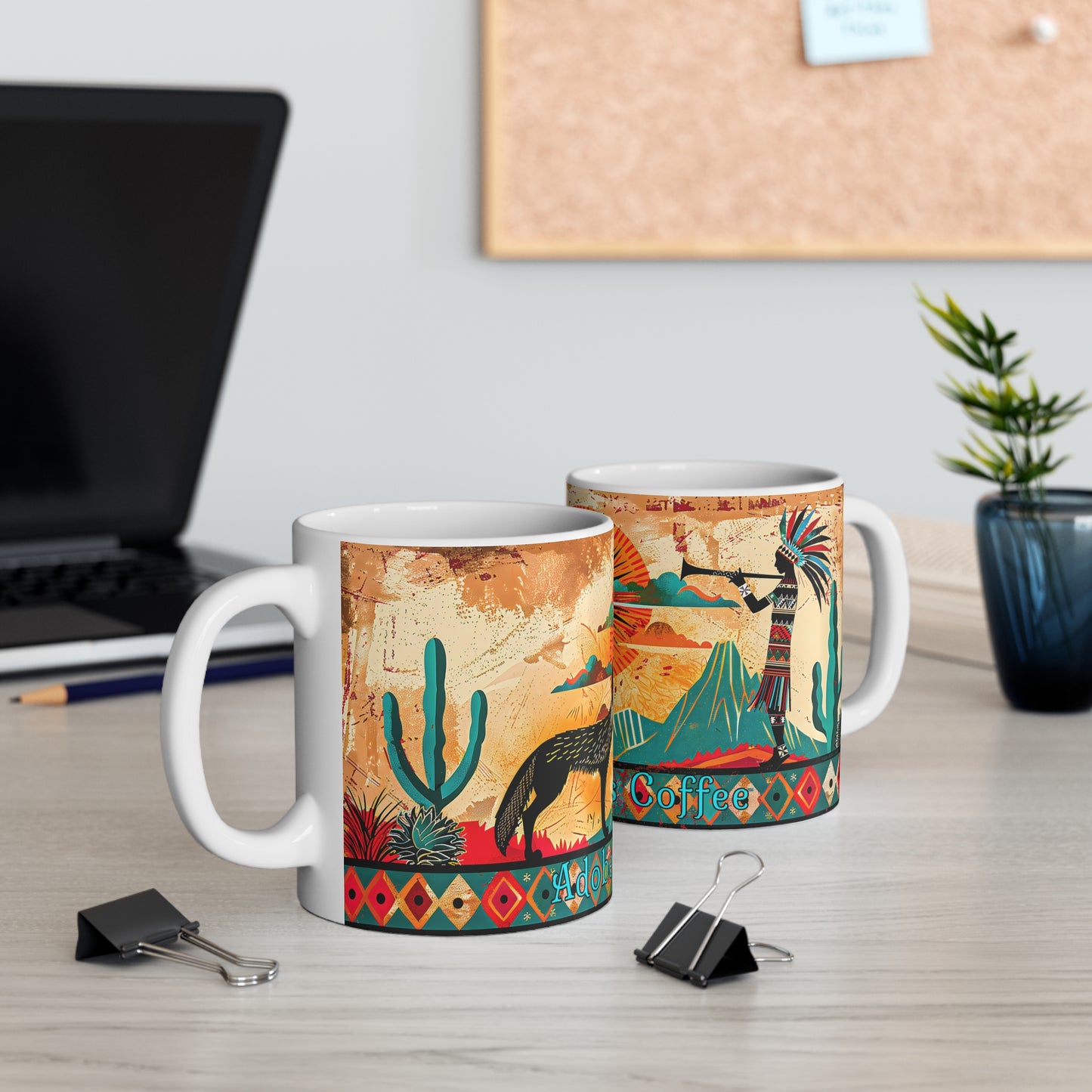 "Serenade" 11oz Coffee Mug, from Adobe Dregs Coffee Stash™