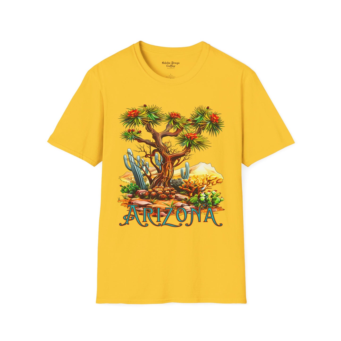 "Josh U-A-Tree" Unisex Softstyle T-Shirt from Adobe Dregs Coffee Stash™