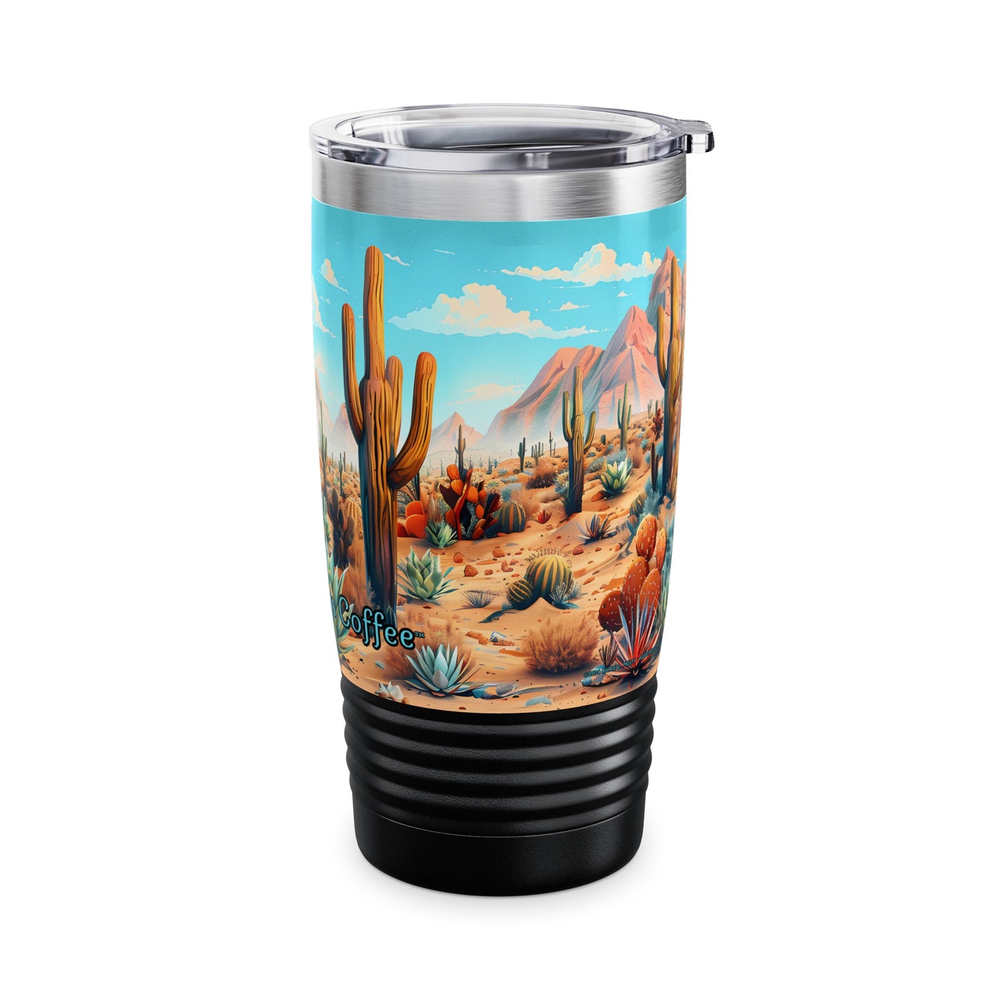 Desert Bloom from Adobe Dregs Coffee: Ringneck Tumbler, 20oz