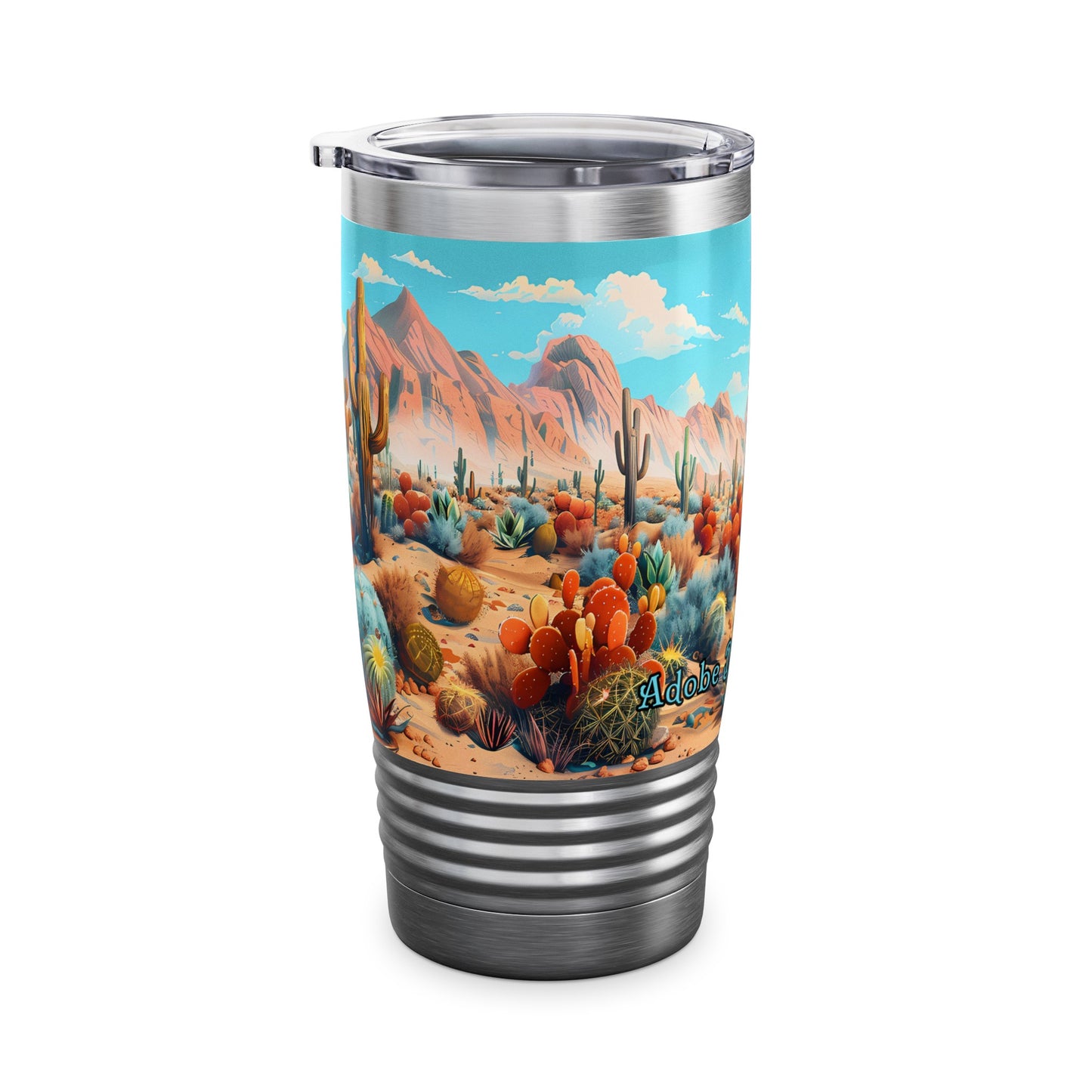 Desert Bloom from Adobe Dregs Coffee: Ringneck Tumbler, 20oz