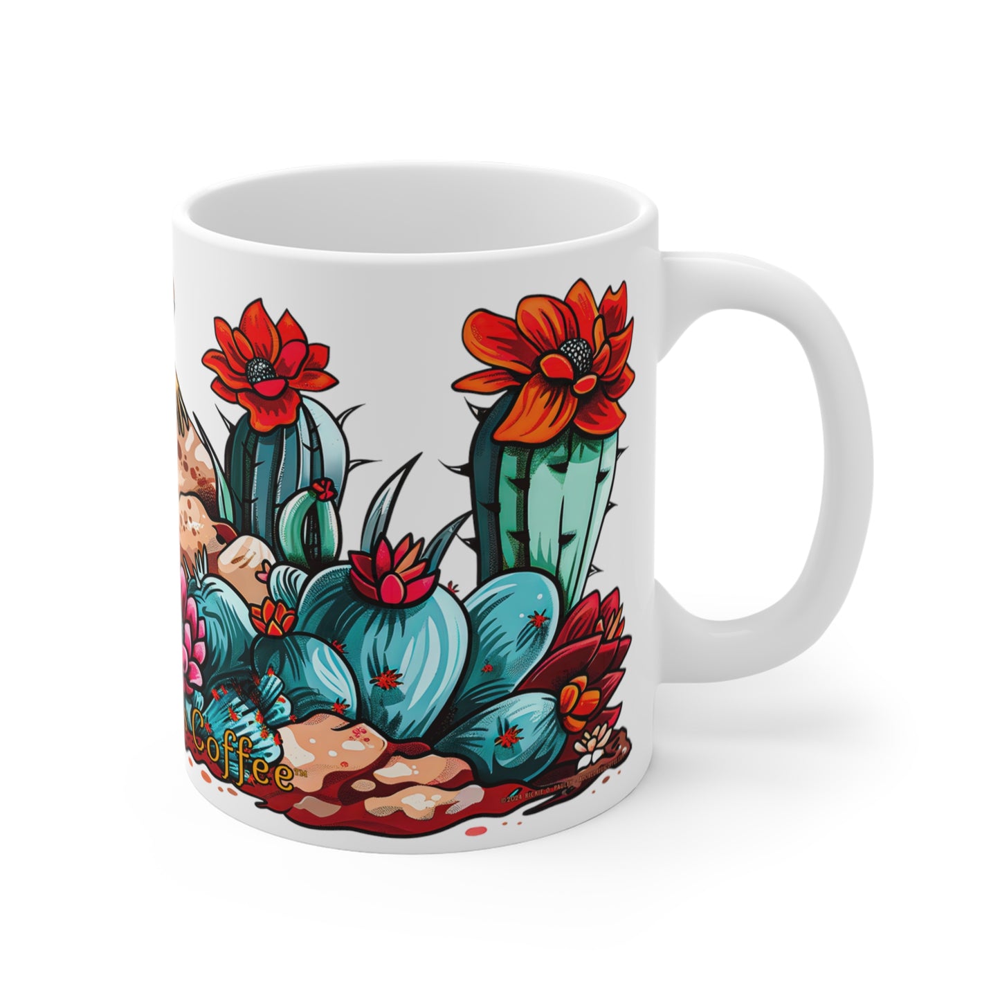 "Frog Trap, Arizona" 11oz Coffee Mug, from Adobe Dregs Coffee Stash™