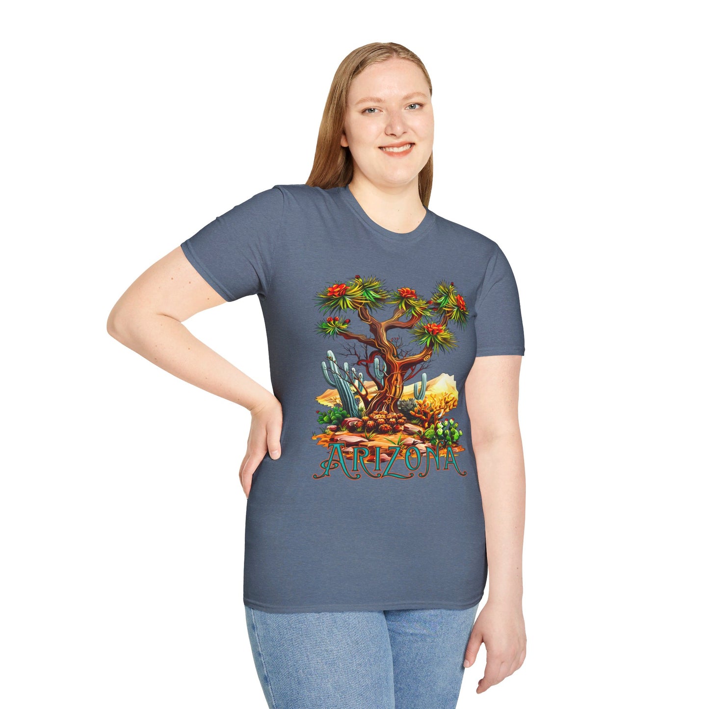 "Josh U-A-Tree" Unisex Softstyle T-Shirt from Adobe Dregs Coffee Stash™