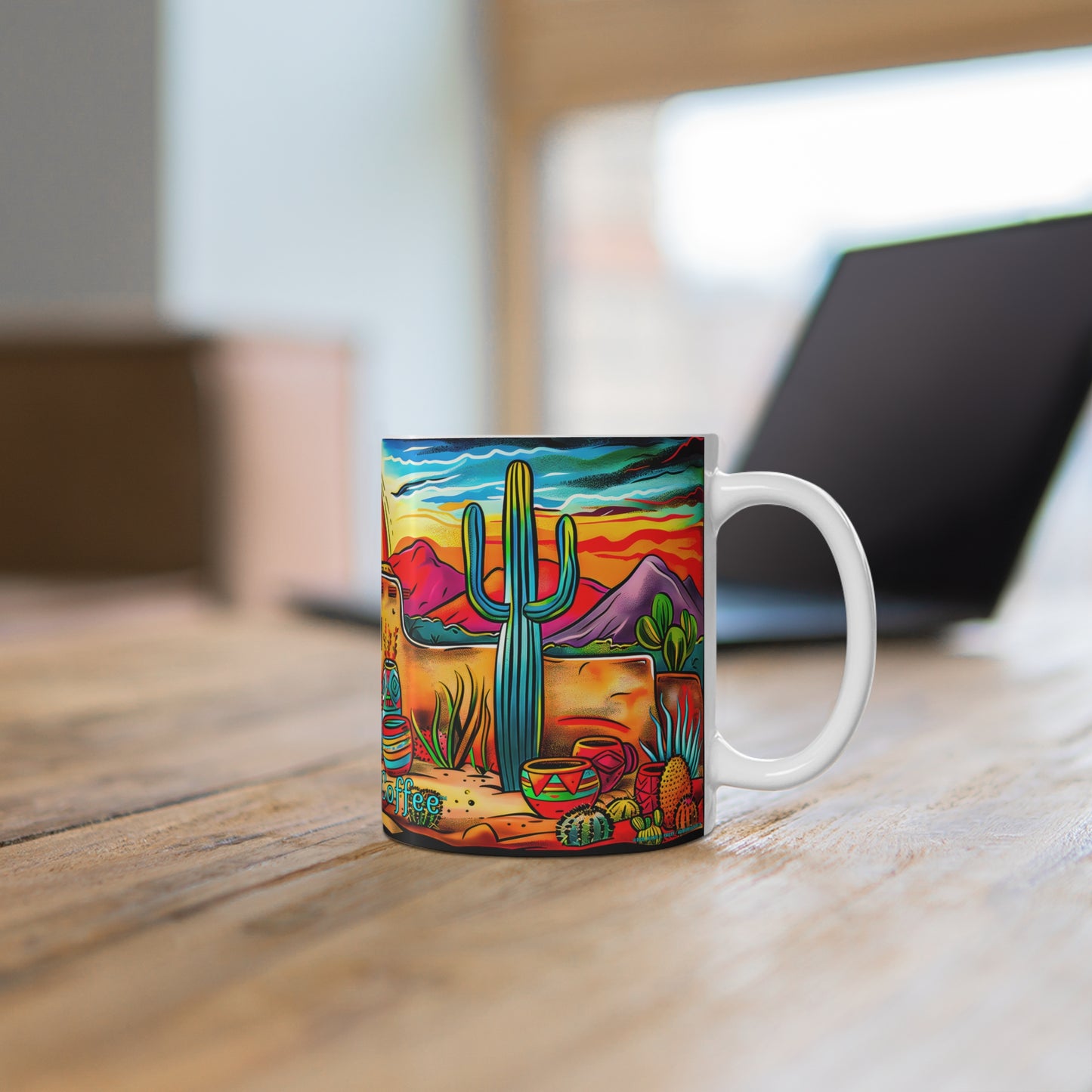 "Casa de Adobe Dregs" 11oz Coffee Mug, from Adobe Dregs Coffee Stash™