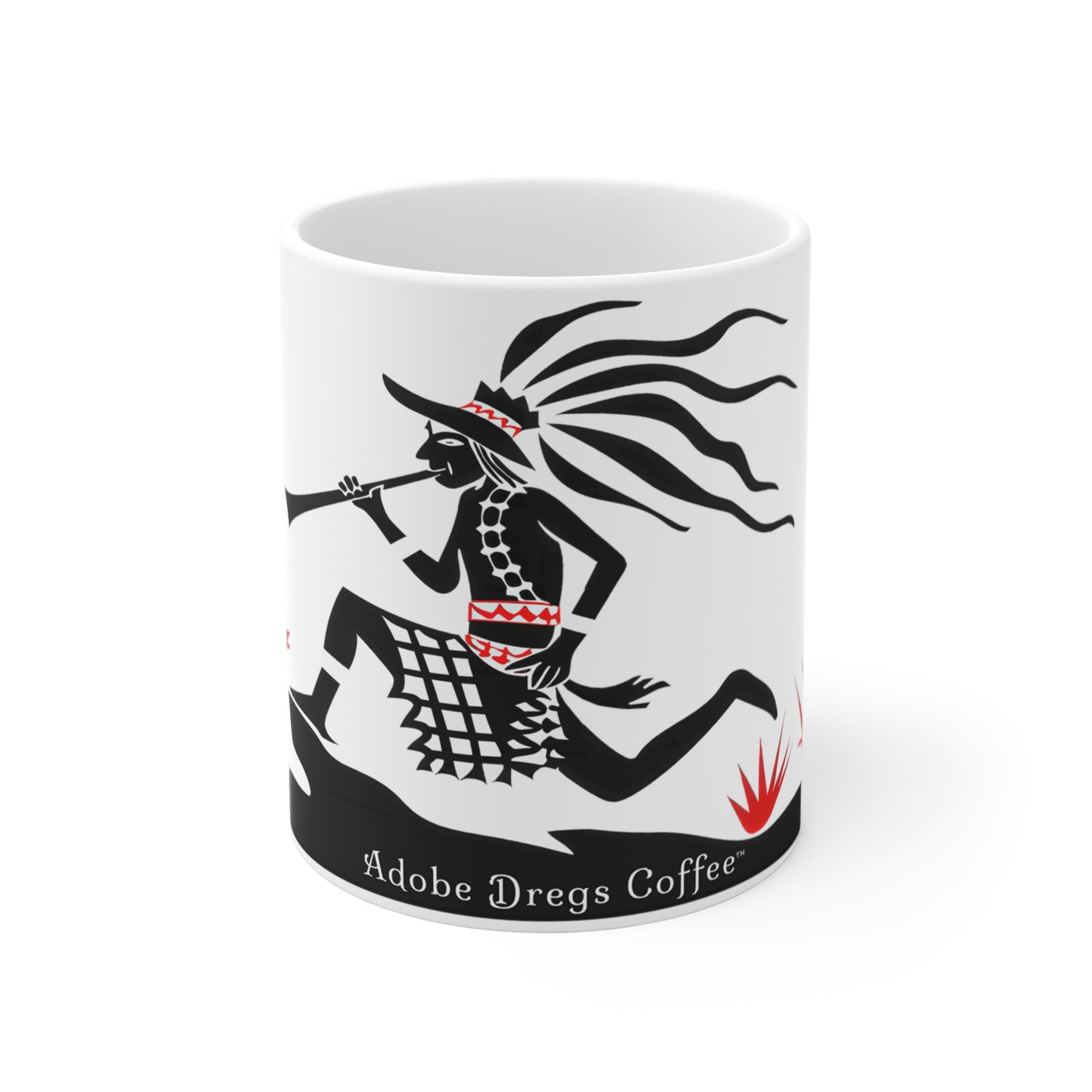 "Running Behind" 11oz Coffee Mug, from Adobe Dregs Coffee Stash™