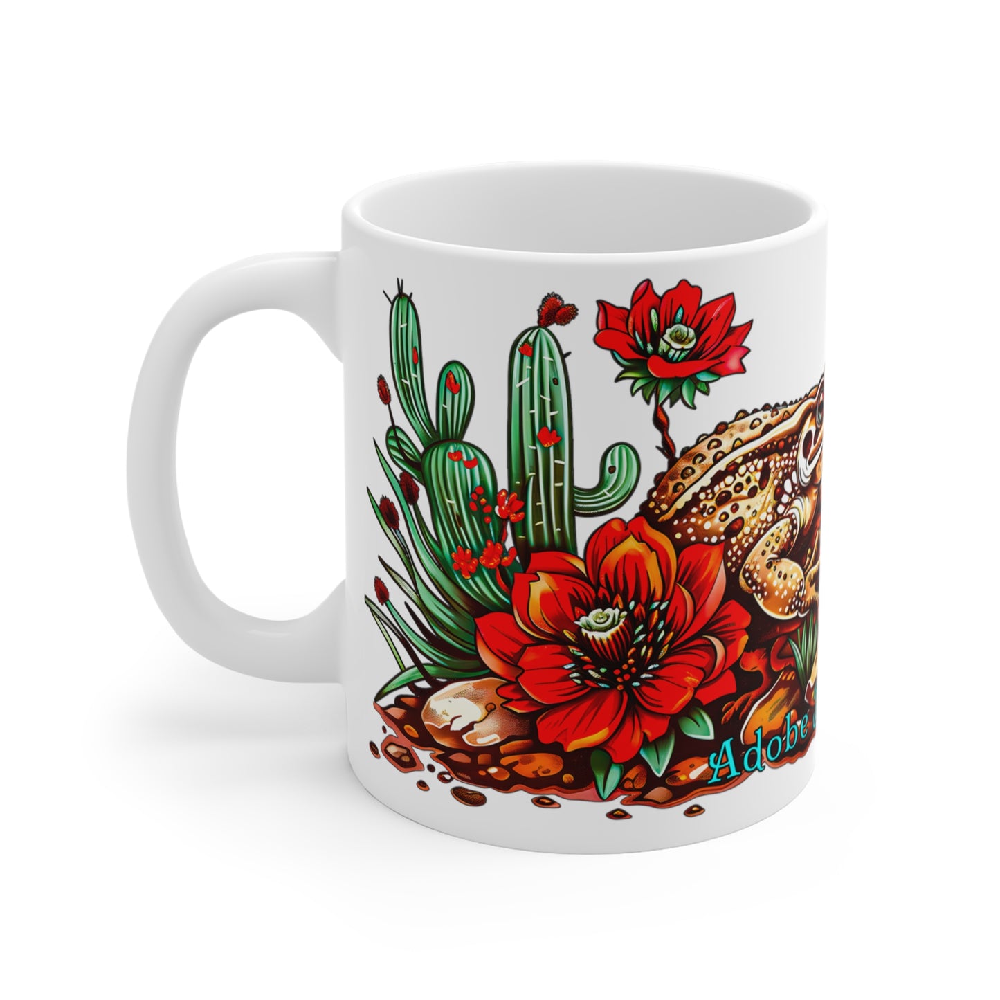 "Printz Ribitz" 11oz Coffee Mug, from Adobe Dregs Coffee Stash™