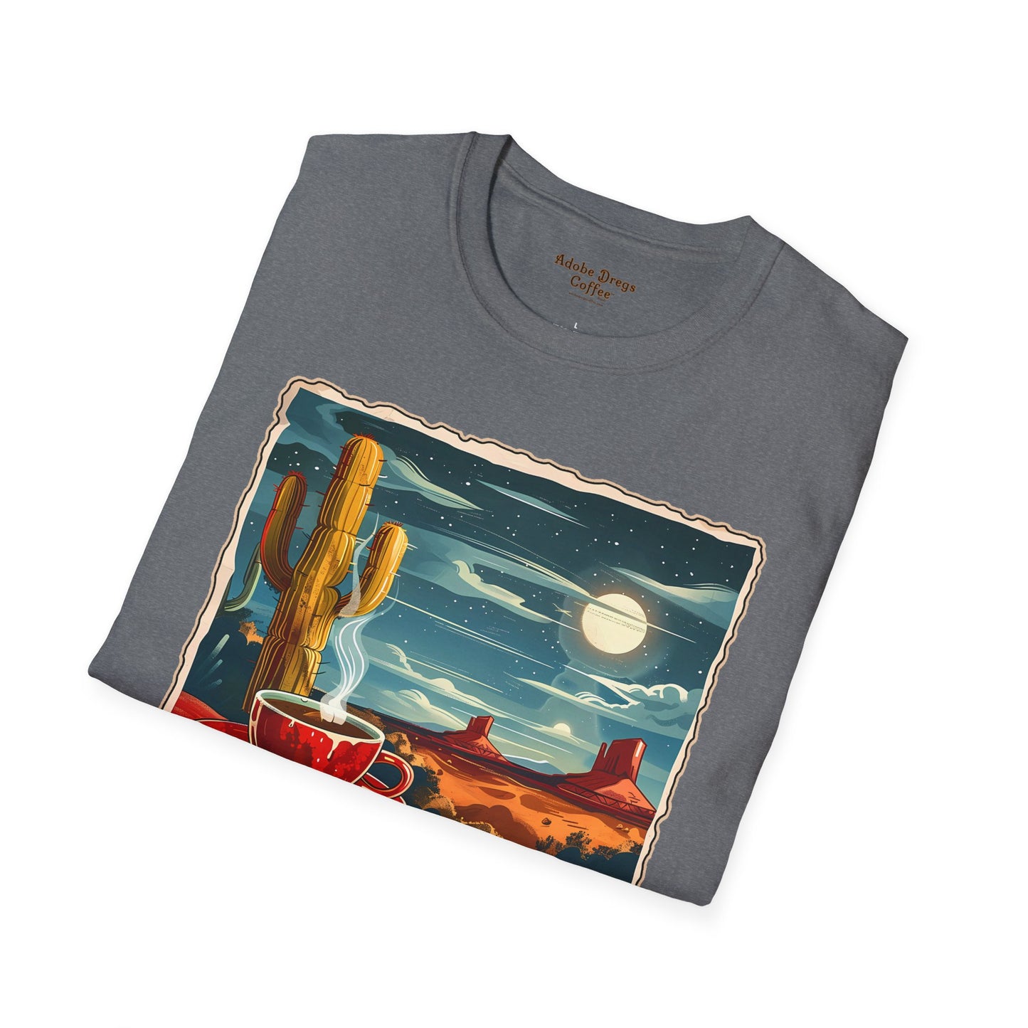 "Java Moon" - Unisex Softstyle T-Shirt