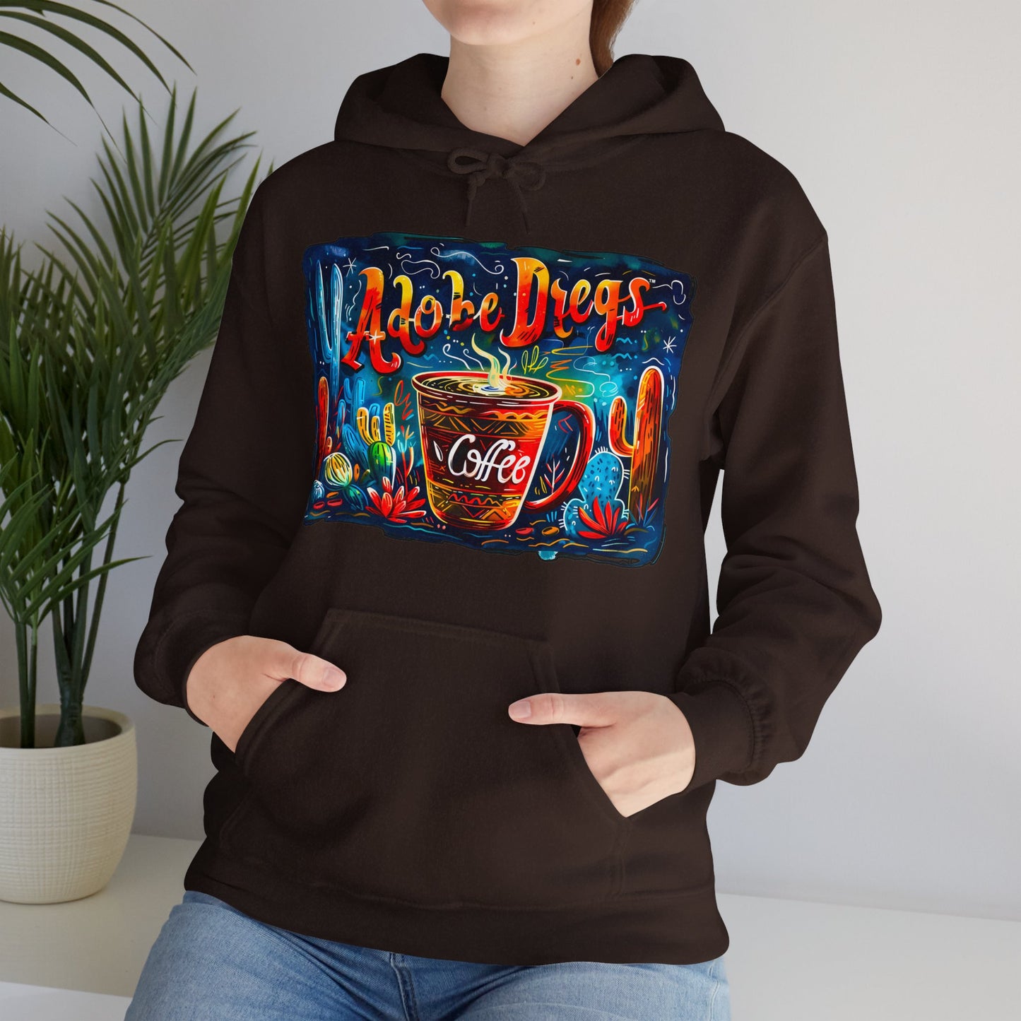 "Desert Morning Mmmm..." - Unisex Heavy Blend™ Hooded Sweatshirt