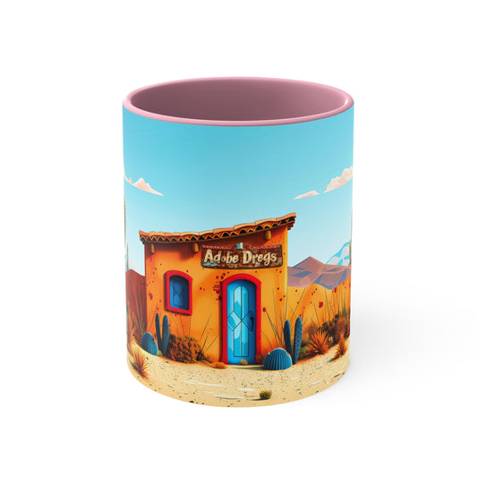 The Blue Door Accent Coffee Mug, 11oz from Adobe Dregs Coffee