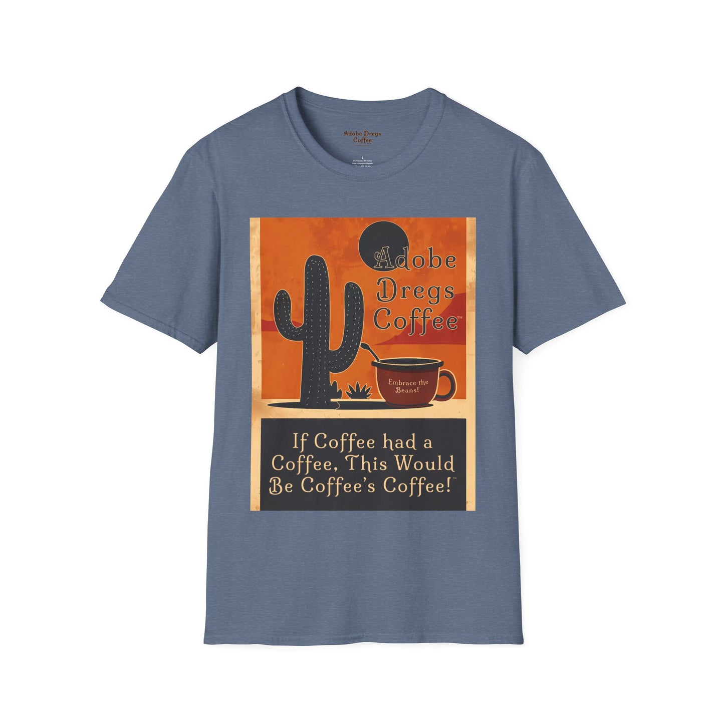 "Cacti & A'Cuppa" - Unisex Softstyle T-Shirt