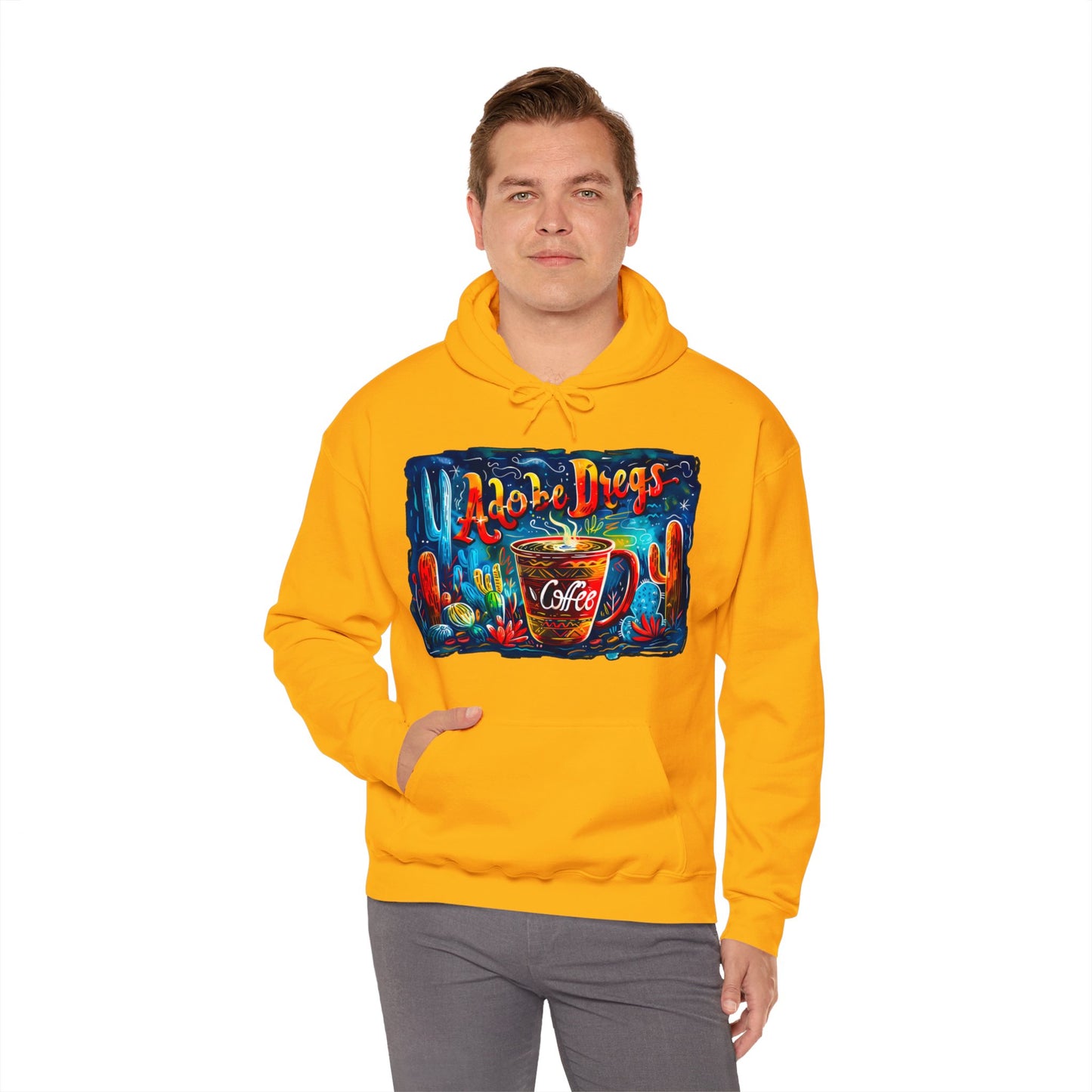 "Desert Morning Mmmm..." - Unisex Heavy Blend™ Hooded Sweatshirt