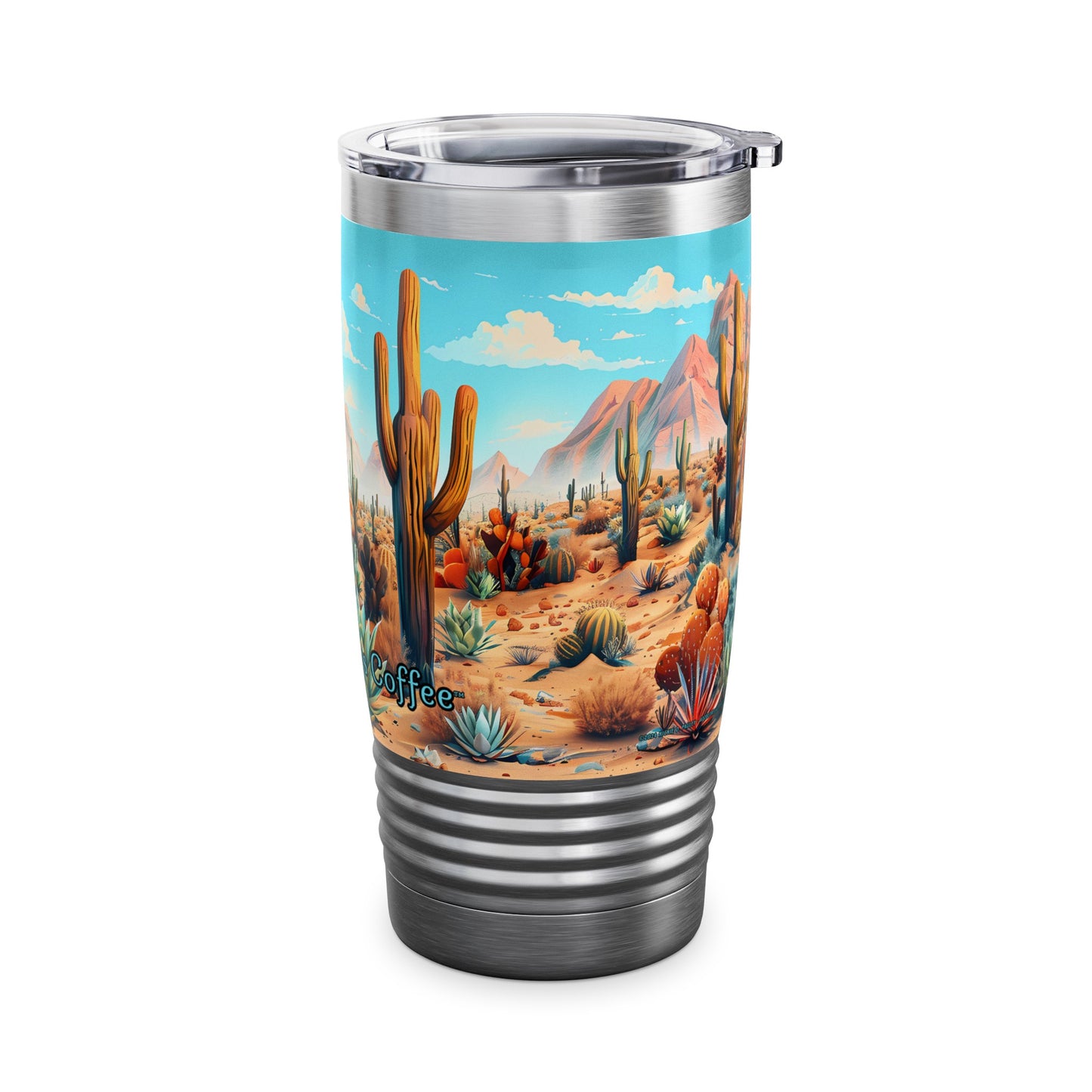 Desert Bloom from Adobe Dregs Coffee: Ringneck Tumbler, 20oz