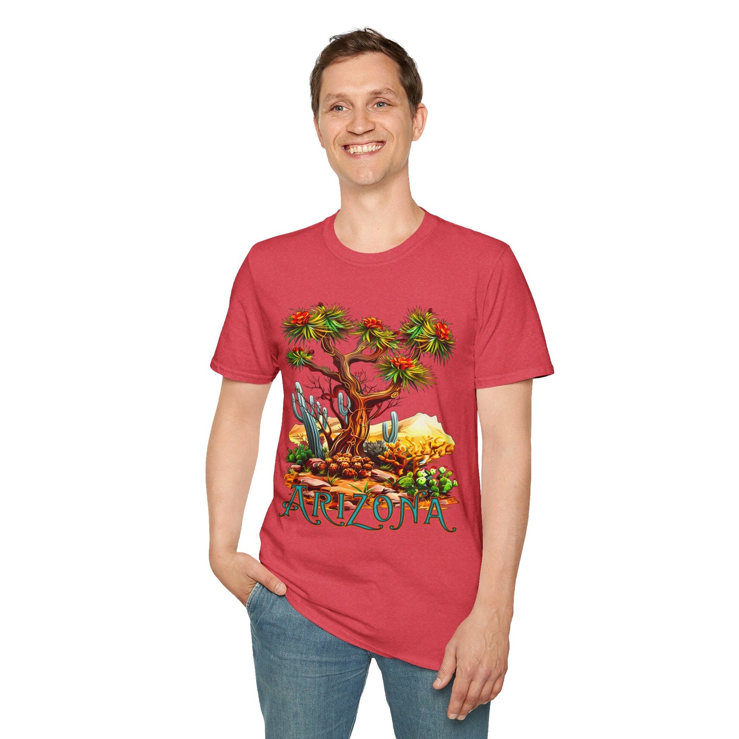 "Josh U-A-Tree" Unisex Softstyle T-Shirt from Adobe Dregs Coffee Stash™